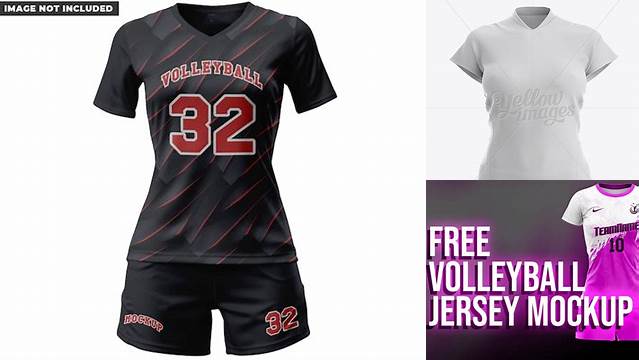 2706+ Volleyball Uniform Mockup Include TIFF