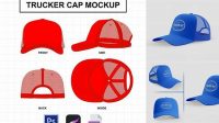 271+ Trucker Cap Mockup Psd Digital Download