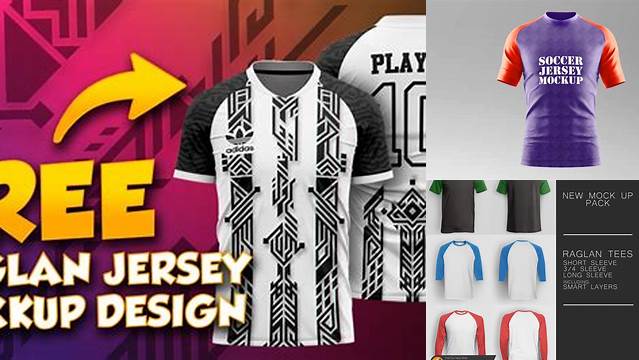 2718+ Mockup Jersey Raglan Free Graphic Design Resource