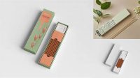 2721+ Incense Box Mockup Layered Photoshop Template