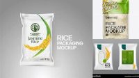 2728+ Rice Packaging Mockup Free Mockup PSD