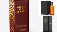 2729+ Whisky Box Mockup Premium Free Graphic Resource