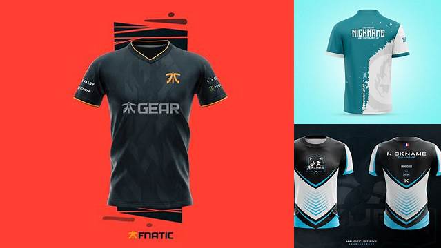 273+ Esports Jersey Mockup PSD File Download