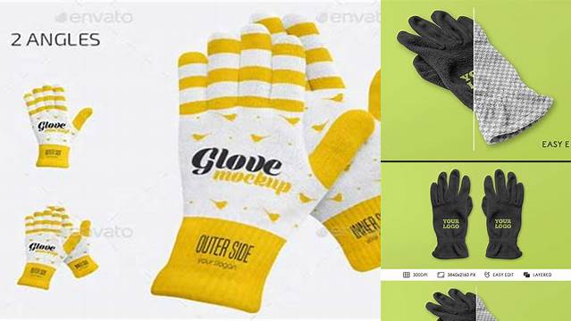 2736+ Glove Mockup Premium Design Freebie