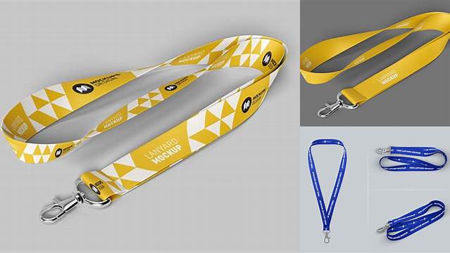 2737+ Lanyard Mockup Template Psd Free PSD Free Download