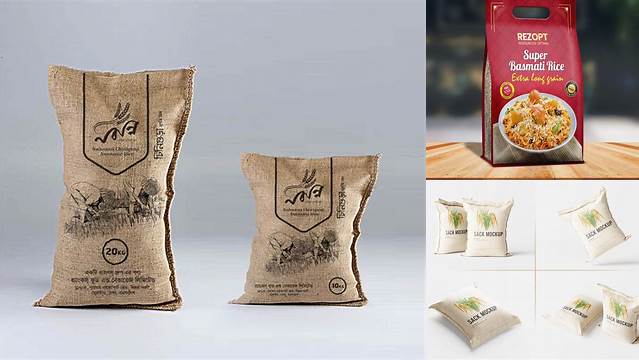 2743+ Rice Bag Mockup Psd Best Free Resource