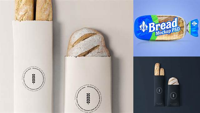 2748+ Bread Packaging Mockup Psd Free Download Fully Layered Photoshop Freebie