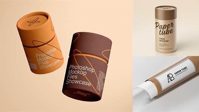 2749+ Paper Tube Mockup Free Download High Resolution