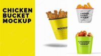 2756+ Chicken Bucket Mockup Free Editable Photoshop File