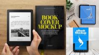 2765+ Ebook Cover Mockup Free Download Best for Showcase