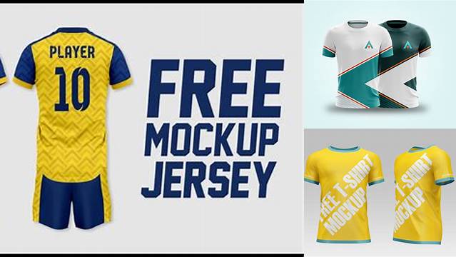 2778+ Mockup Jersey Corel Exclusive Free PSD Mockups