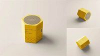 2782+ Hexagon Packaging Mockup Download Free