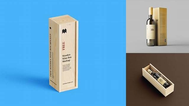 2785+ Wine Box Mockup Free PSD Free Download