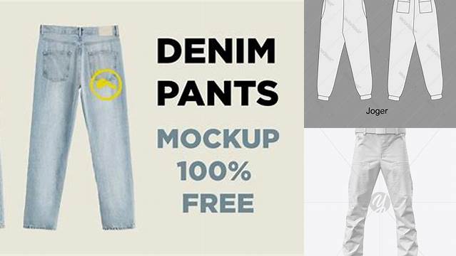 2791+ Free Pants Mockup Best for Showcase