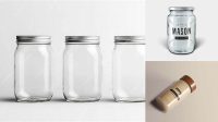 2802+ Mason Jar Mockup Hight Resolution