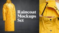 2804+ Raincoat Mockup High-End PSD Download