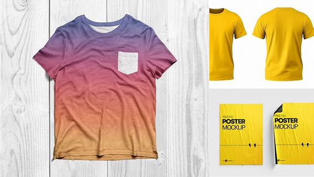 2810+ Free Yellow Images Mockups Free PSD