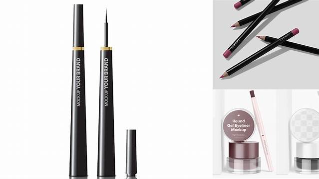 2822+ Eyeliner Mockup Free PSD Download