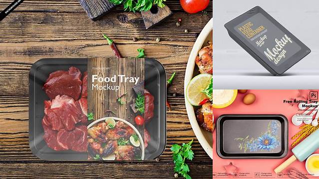 2823+ Tray Mockup Free Free PSD