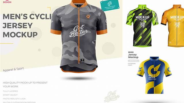 283+ Bike Jersey Mockup Free Free PSD