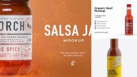 2830+ Mockup Salsa Editable Photoshop File