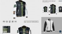 2832+ Varsity Jacket Mockup Psd Free Download Elegant Photoshop Mockup