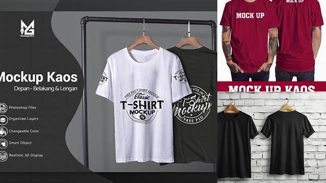 2835+ Mockup Kaos Psd Depan Belakang High Resolution