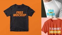 284+ Free Tshirt Mockup Generator Free PSD