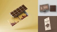 2840+ Chocolate Mockup Free PSD