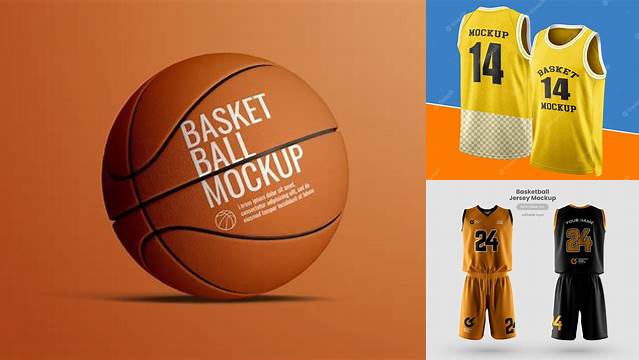 2856+ Mockup Basketball Free High-Quality Editable PSD