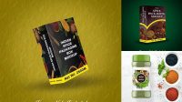 2858+ Spice Box Mockup Free PSD