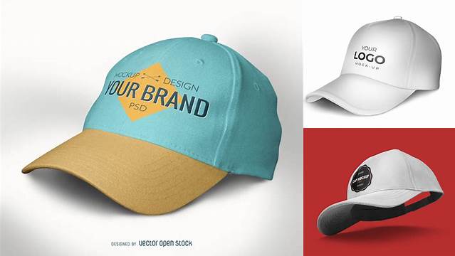 2861+ Gorra Mockup Creative Design Mockup