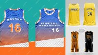 2866+ Basketball Jersey Mockup Free Psd PSD Download