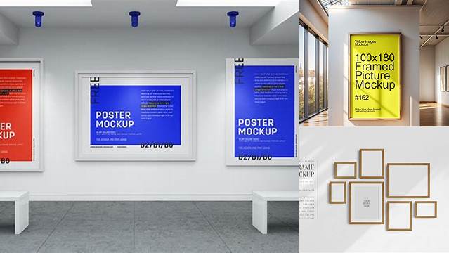 2874+ Gallery Mockup Free Psd Creative Design File