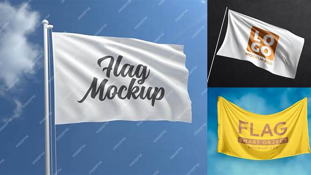 2880+ Mockup Bendera Psd Best for Showcase