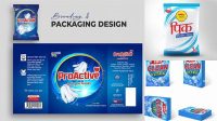 2893+ Detergent Powder Packaging Design Psd Download Free