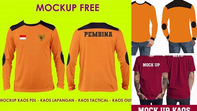 2897+ Mockup Kaos Lapangan PSD Download