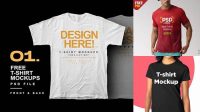 2897+ Sublimation T Shirt Template Psd Free Download Elegant Photoshop Mockup