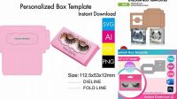 2900+ Eyelash Box Template Hight Resolution