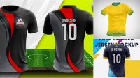 2907+ Mockup Camisa Futebol Psd Free Elegant and Stylish Free PSD