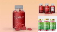 2913+ Gummy Mockup Customizable PSD Templates