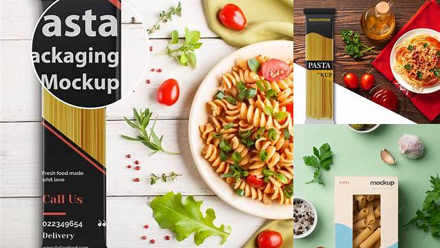 2913+ Mockup Pasta Free Free Mockup PSD