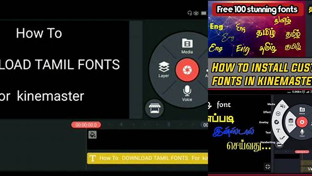 2913+ Tamil Fonts Ttf For Kinemaster PSD Download