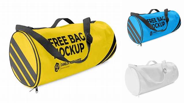 2926+ Gym Bag Mockup For Free Download