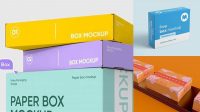 2931+ 3d Box Mockup Generator Free Mockup PSD