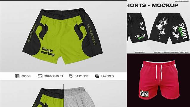 2934+ Shorts Mockup Download Free