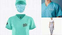 2935+ Nurse Uniform Mockup Free Graphic Design Resource