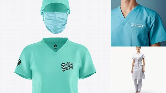 2935+ Nurse Uniform Mockup Free Graphic Design Resource