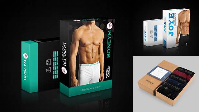 2939+ Underwear Box Mockup Best for Showcase