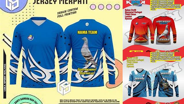 2944+ Desain Jersey Merpati Digital Download